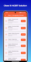 Class 10 NCERT Solution capture d'écran 3