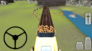Log Truck Simulator 3D اسکرین شاٹ 6