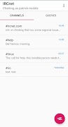 برنامه‌نما IRCnet عکس از صفحه
