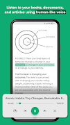 DocSpeech: Text to speech book screenshot 1
