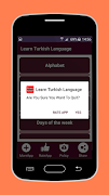 Learn Turkish Language screenshot 5