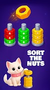Nut Sort: Color Sorting Game screenshot 1