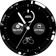 Classic Analog - Watchface syot layar 4