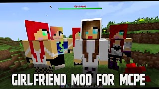 Girlfriend Mod for Minecraft syot layar 1