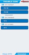 برنامه‌نما aRacer OBD عکس از صفحه