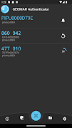 GEOMAR Authenticator imagem de tela 1