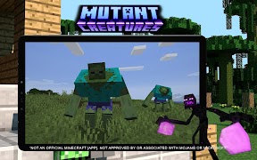 Mutant Creatures MOD Minecraft اسکرین شاٹ 5