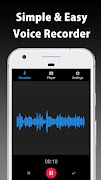 برنامه‌نما Voice Recorder عکس از صفحه