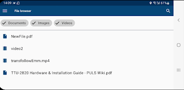 XPS File browser ảnh chụp màn hình 3