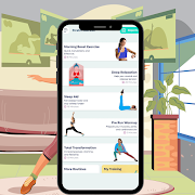 Stretch Exercise workout Poster