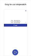 Stopwatch - chronometer ภาพหน้าจอ 1