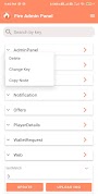 Fire Admin Panel تصوير الشاشة 2