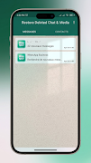 برنامهنما Restore Deleted Chat & Media عکس از صفحه