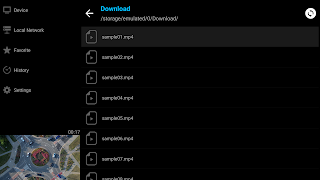 Video Player for Android TV syot layar 1