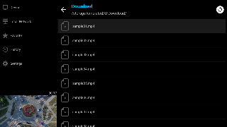 Video Player for Android TV captura de pantalla 1