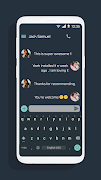 Dark Mode Messaging imagem de tela 5