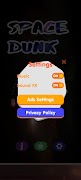 Space Dunk syot layar 1
