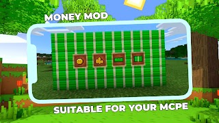 Money Mod for Minecraft PE Ekran Görüntüsü 3
