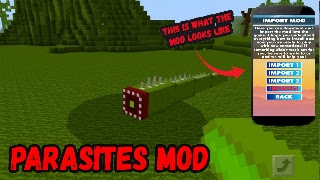 Parasites Mod For Minecarft PE ภาพหน้าจอ 3