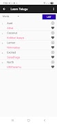 Learn Telugu through English captura de pantalla 4