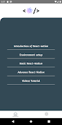 Learn React-Native Coding Affiche