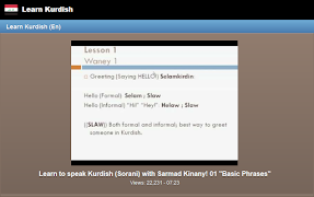 Learn Kurdish Language screenshot 4