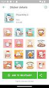 Pizza Kitty Stickers screenshot 4