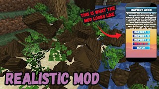 Realistic Mod For Minecraft PE تصوير الشاشة 2