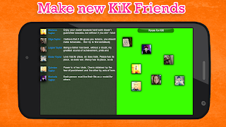 Chat Friend for Kik screenshot 1