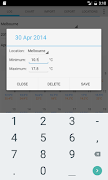 Temperature Log screenshot 1