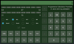 Programmer Calculator Premium স্ক্রিনশট 7