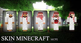 Poster Arab Skin Minecraft