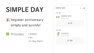 Simple Day - Date Count, D-Day Affiche