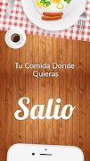 Poster Salio.com - Delivery de Comida