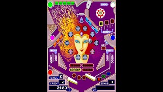 Pinball Action, arcade game poster