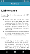 3 Schermata User guide for Bip Smart Watch
