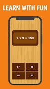 Math table game постер