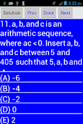 Algebra 1 screenshot 5