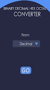 Binary Octal Hex Converter syot layar 1