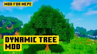 Dynamic Tree Mod Minecraft PE poster