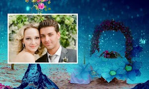 wedding photo frames captura de pantalla 1