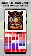 Snooker Logo Maker : Billiard ảnh chụp màn hình 6