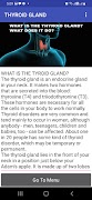 THYROID DISORDERS স্ক্রিনশট 2
