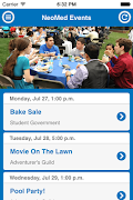 Neomed Events screenshot 1