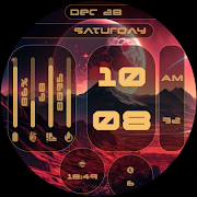 Red Planet Sci-Fi Watch Face screenshot 7