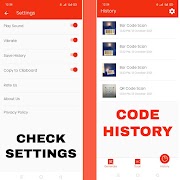 6 Schermata QR e scanner di codici a barre