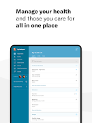 برنامه‌نما Backpack Health عکس از صفحه