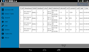 MySQL Client スクリーンショット 6
