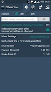 Ethermine Pool Monitor & Notif screenshot 2
