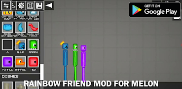 5 Schermata Mod Melon Rainbow Friends